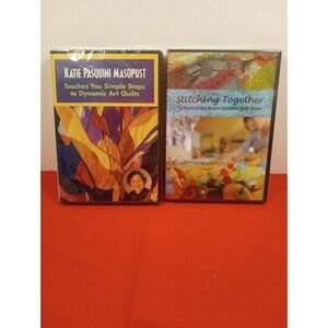 Katie Pasquini Masopust Teaches Simple Steps To Dynamic Art Quilts + Stitch...